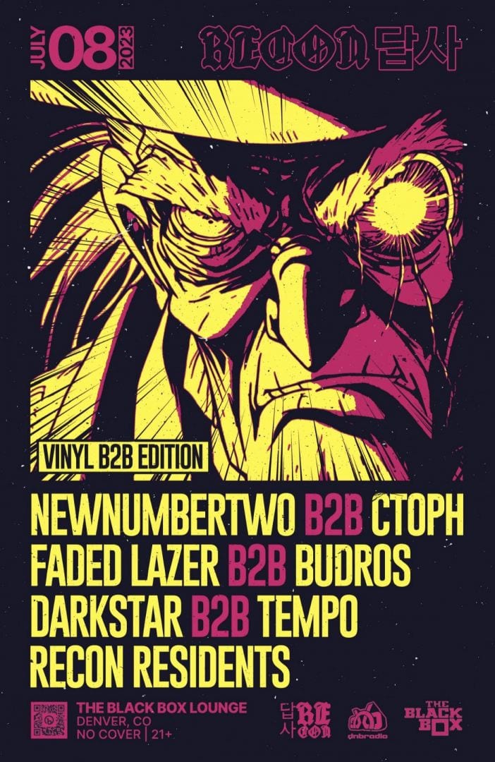 Flyer: Vinyl Edition: newnumbertwo B2B Ctoph, Faded Lazer B2B Budros, Darkstar B2B Tempo