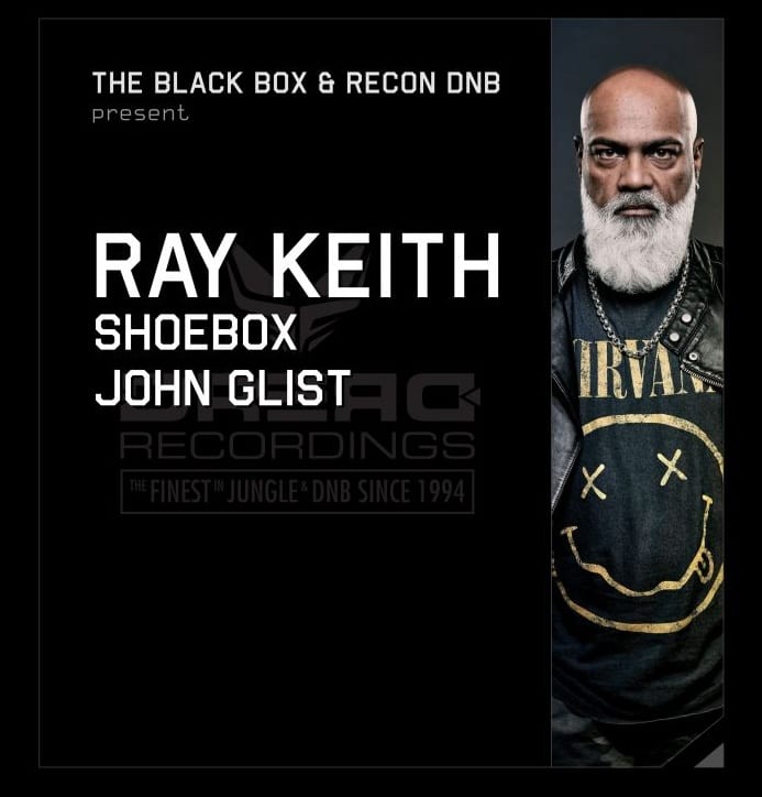 Flyer: Ray Keith w/ Shoebox and John Glist