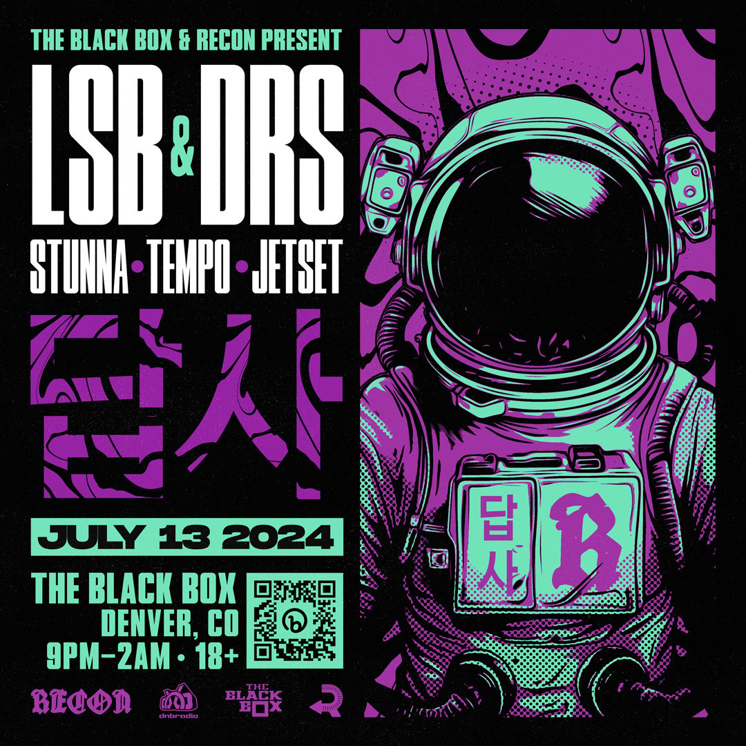 Flyer: LSB & DRS w/ Stunna, Tempo, Jetset!