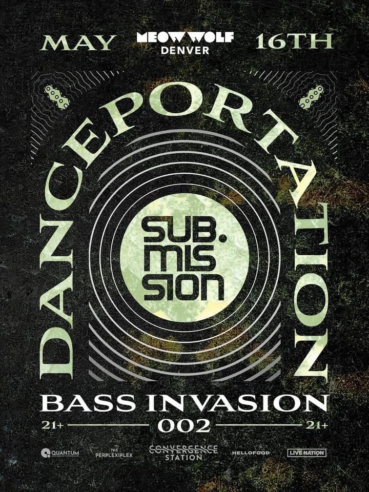 Flyer: Recon Pop-up @ Danceportation: Bass Invasion 002!